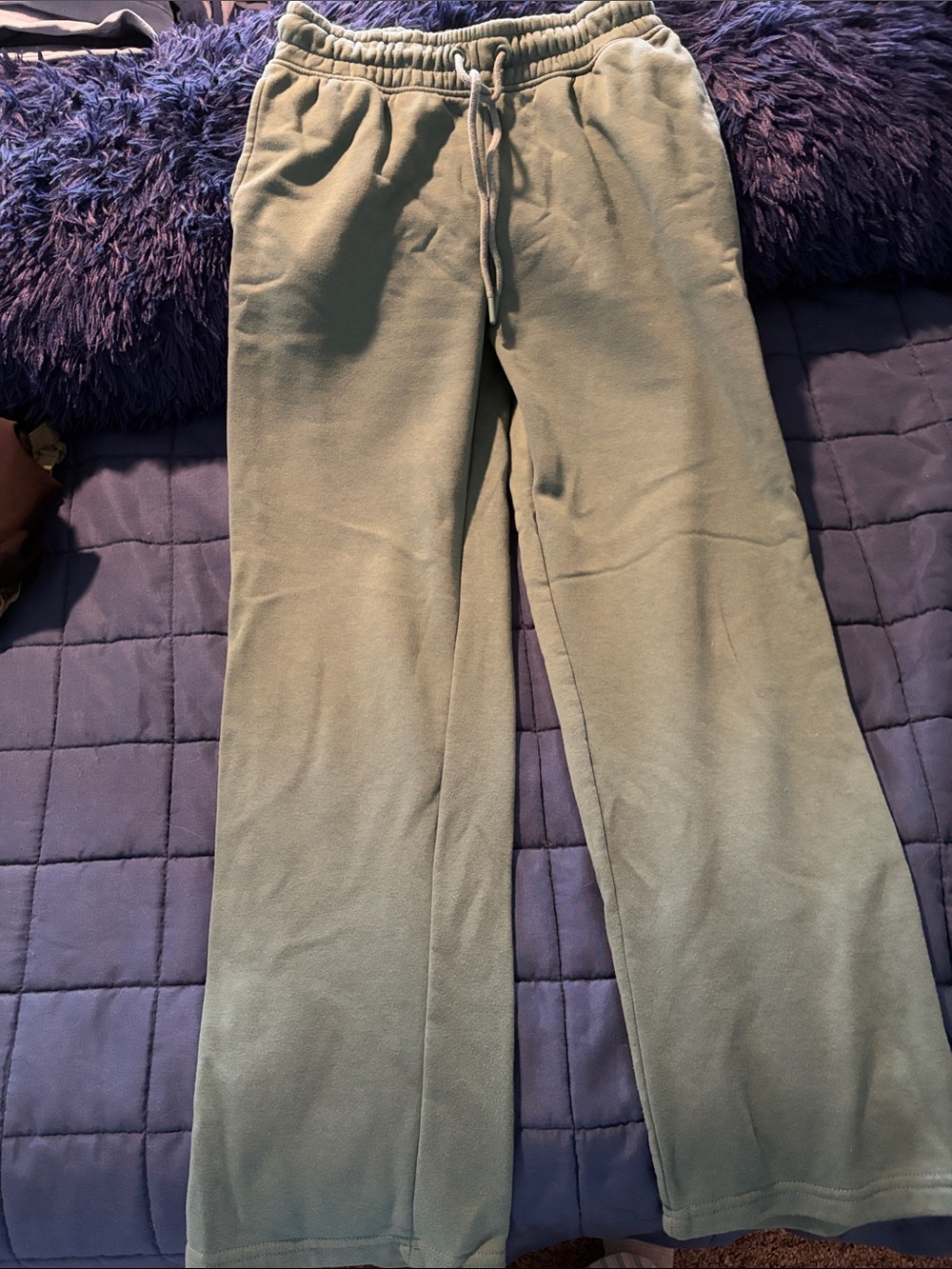 aerie Sage Green Drawstring Jogger Pants